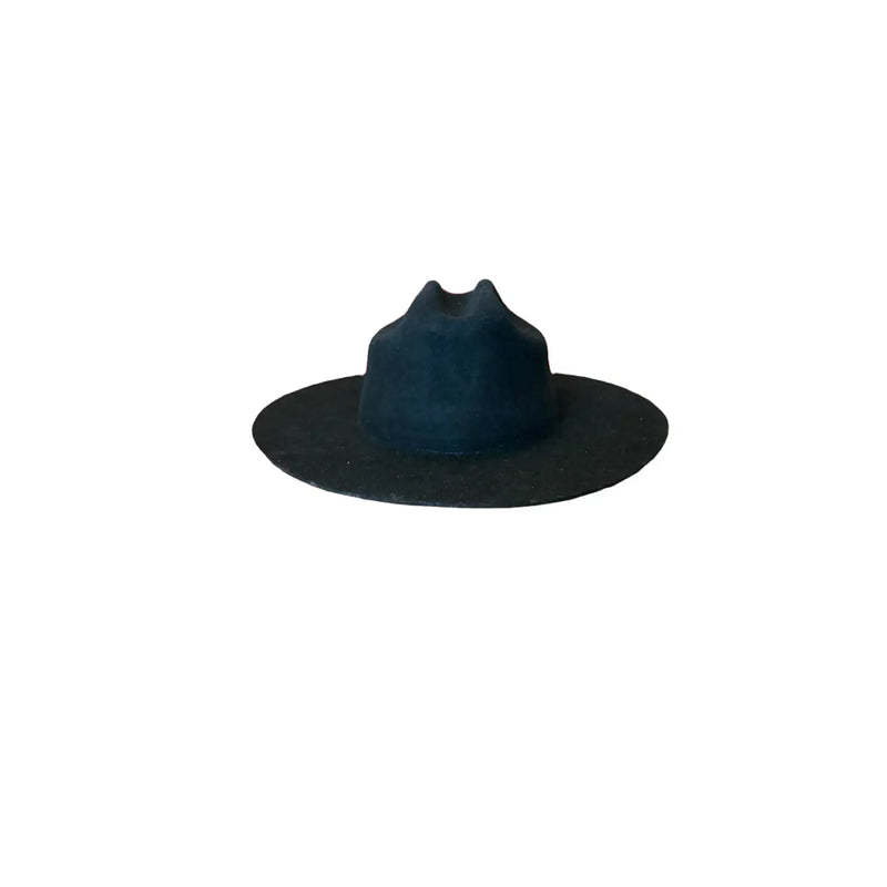 THE QUINN CATTLEMEN WOOL FELT HAT - BLACK