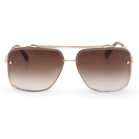 TOPFOXX: SMALL BELLA COFFEE - TANGLE FREE AVIATOR SUNGLASSES