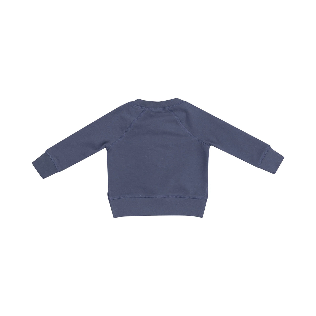 ANGEL DEAR: RAGLAN SWEATSHIRT & JOGGER SET - FOOTBALLS + FRENCH TERRY - INKY BLUE