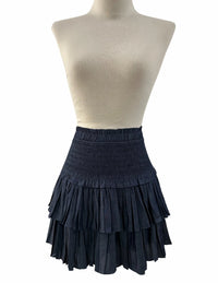 RESET BY JANE: SAMARA SKIRT - DARK INDIGO