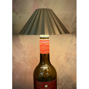 MASQUERADE WINE BOTTLE TOPPER, ROSE GOLD