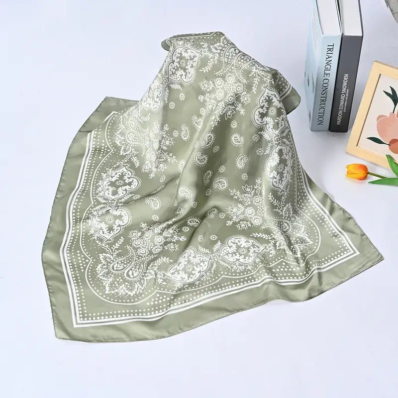 WESTERN BANDANA SILKY SCARVES IN A VARIETY OF COLORS