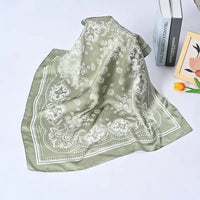 WESTERN BANDANA SILKY SCARVES IN A VARIETY OF COLORS