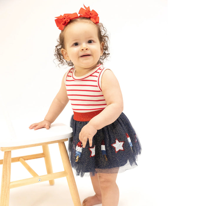 ANGEL DEAR: TUTU SKIRT - AMERICANA ASTRO POPS