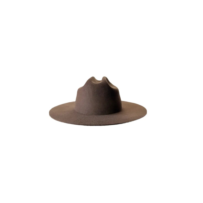 THE QUINN CATTLEMEN WOOL FELT HAT - CARAMEL