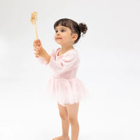 ANGEL DEAR: LONG SLEEVE BUBBLE TUTU - BALLET PINK