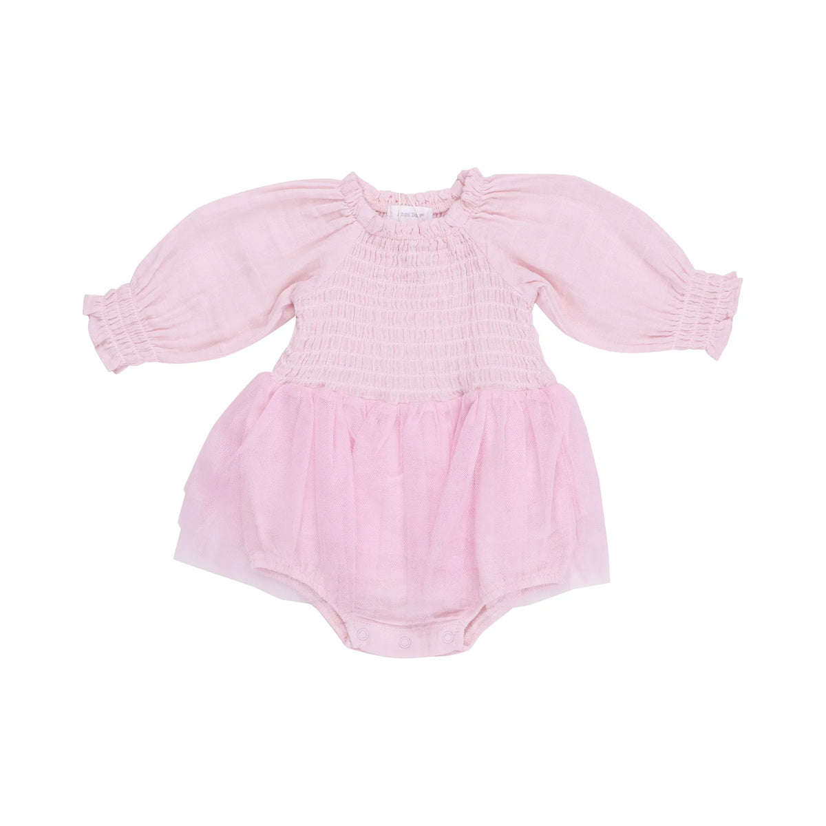 ANGEL DEAR: LONG SLEEVE BUBBLE TUTU - BALLET PINK