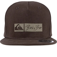BINKY BRO: QUIKSILVER & BINKY BRO SNAPBACK - BROWN