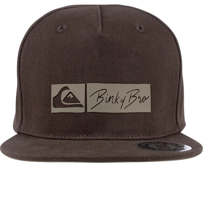 BINKY BRO: QUIKSILVER & BINKY BRO SNAPBACK - BROWN