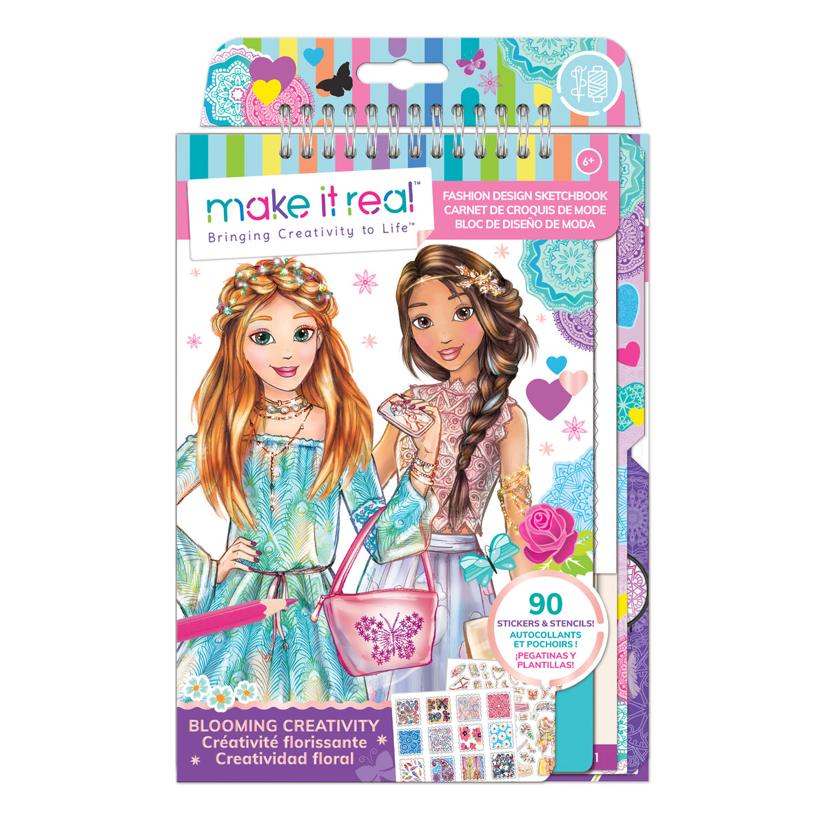 MAKE IT REAL: FASHION DESIGN SKETCHBOOK: BLOOMING CREATIVITY