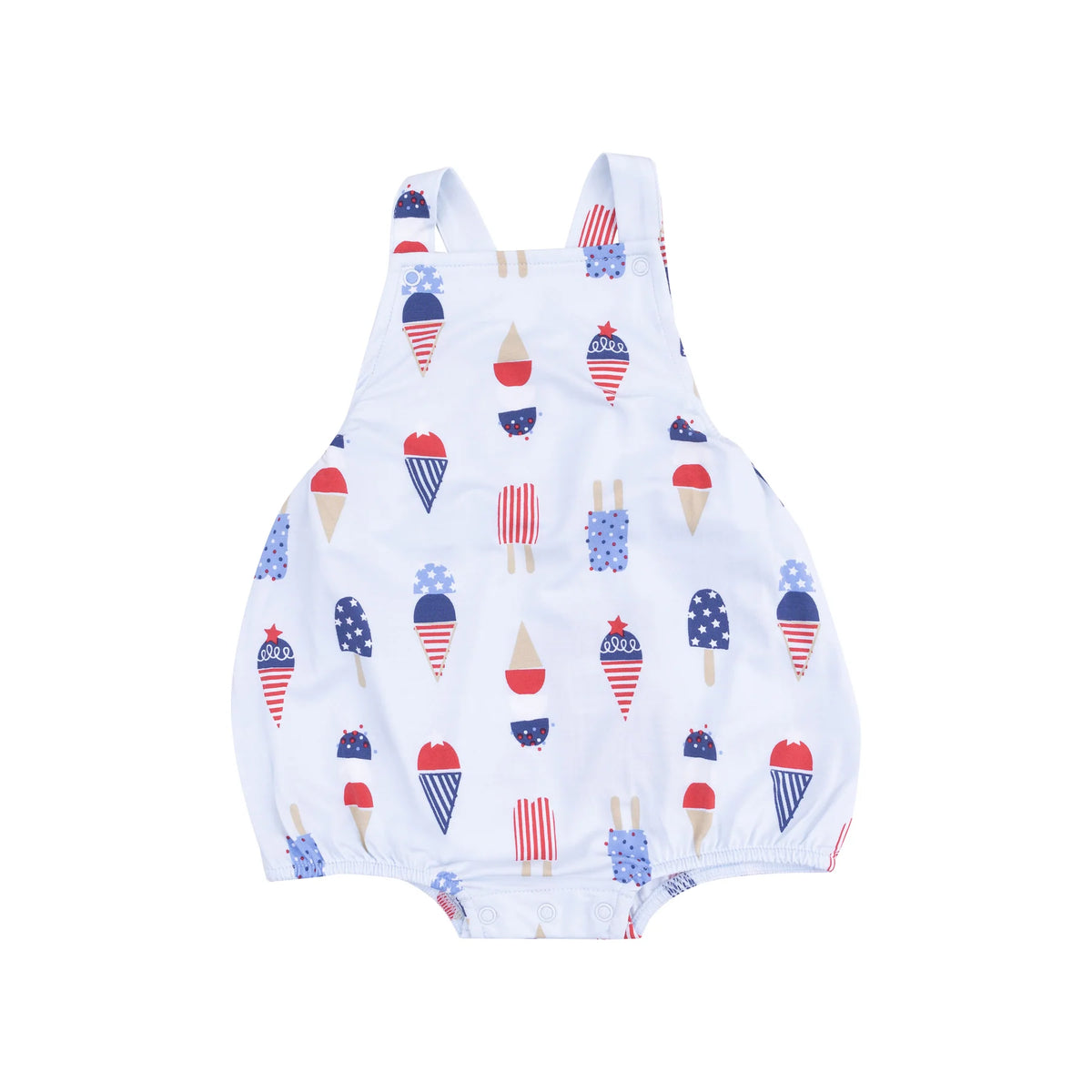 ANGEL DEAR: AMERICAN ICE CREAM SUNSUIT - BLUE