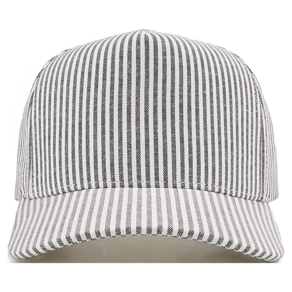 CC: ALL OVER STRIPE TRUCKER HAT