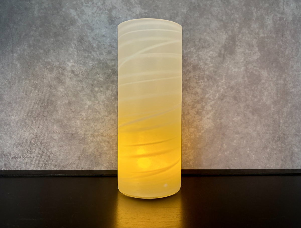 4×10″ GLACIER GLOW VASE