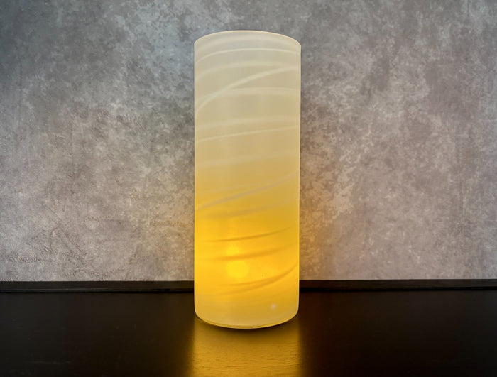 4×10″ GLACIER GLOW VASE