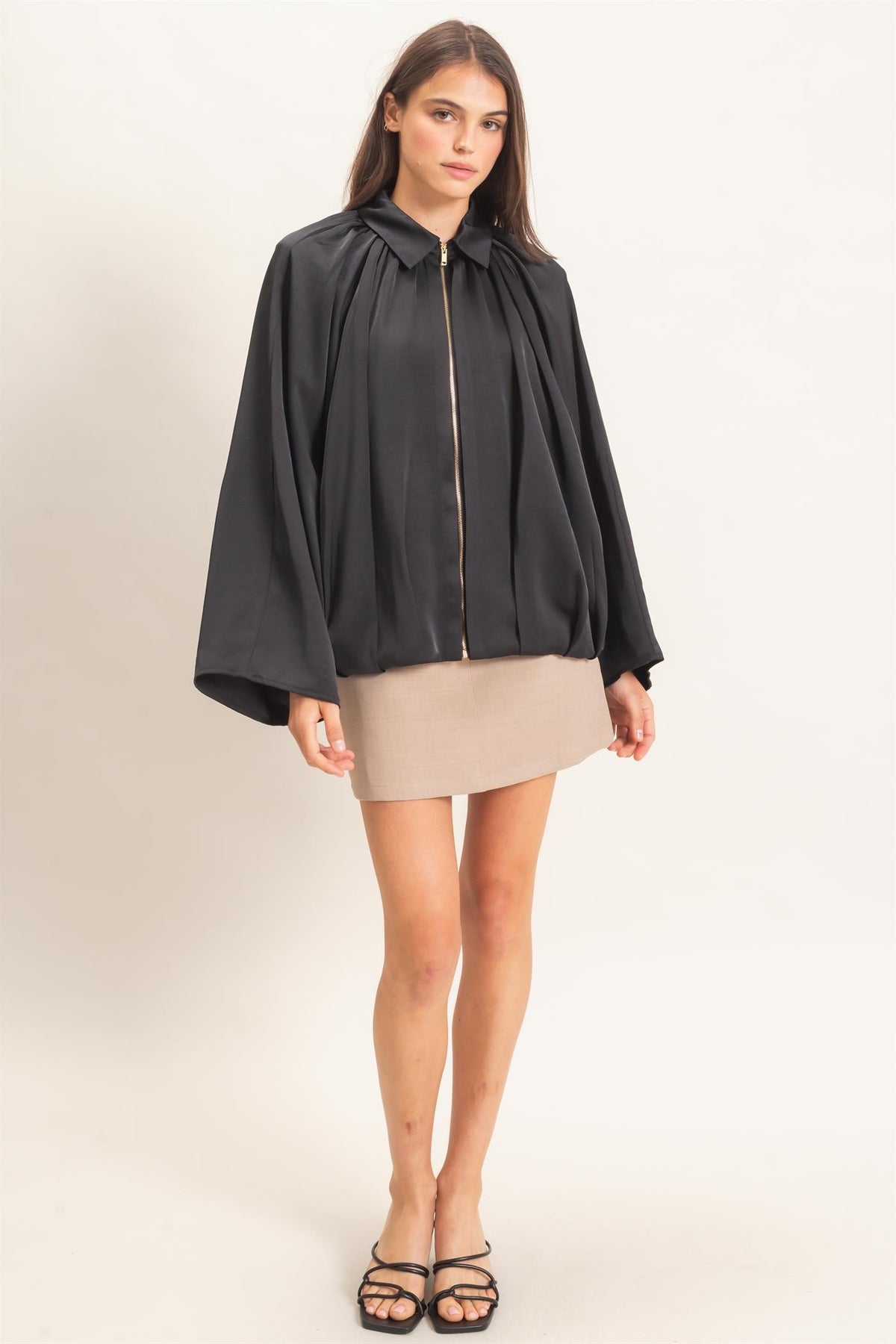 SATIN BALLON JACKET