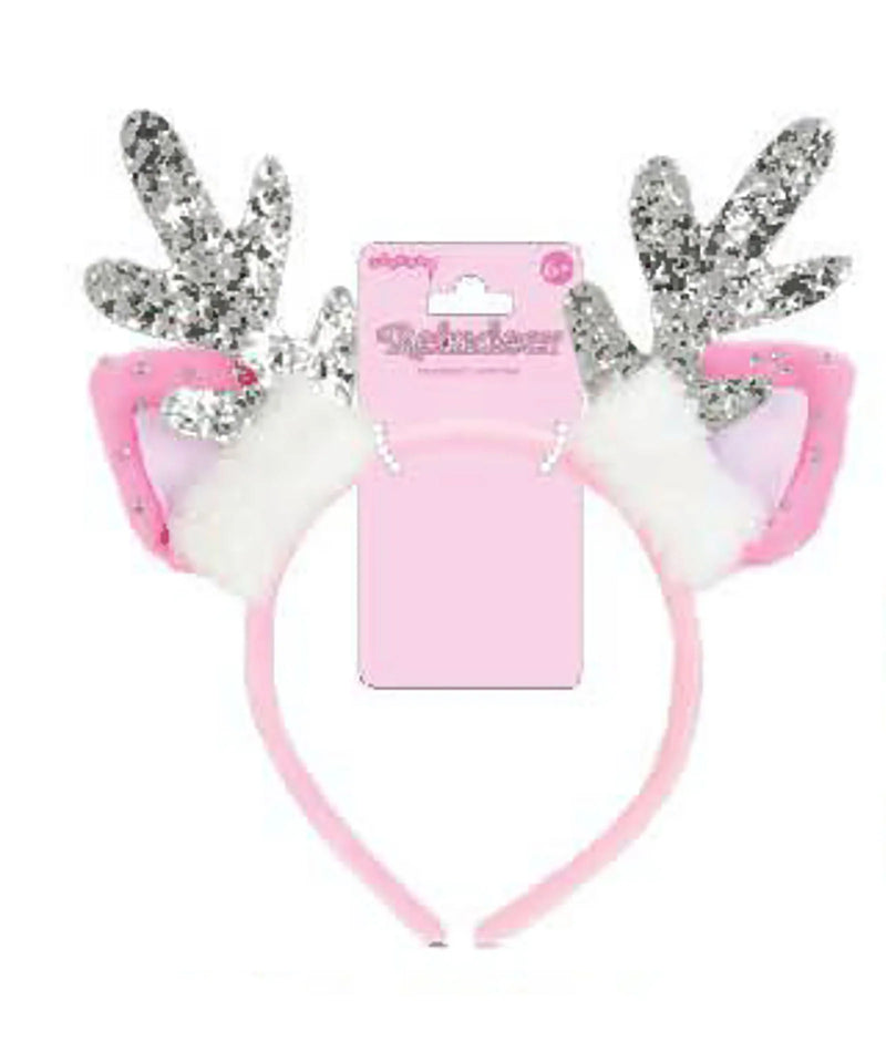 ISCREAM: SPARKLE REINDEER HEADBAND