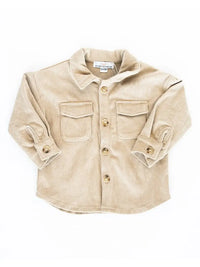 KINSLEY SHIRT JACKET - SANDRIFT CORDUROY