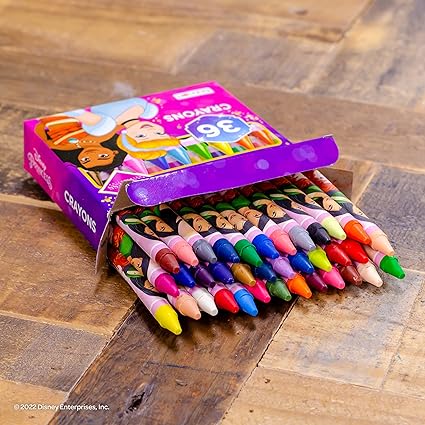 DISNEY: PRINCESS CRAYONS (36-PACK)