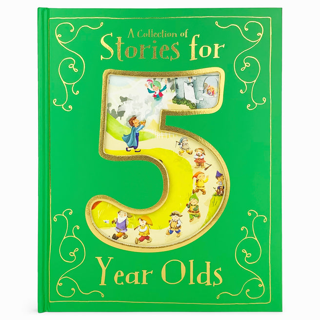 A COLLECTION OF STORIES FOR 5-YEAR-OLDS HARDCOVER BOOK