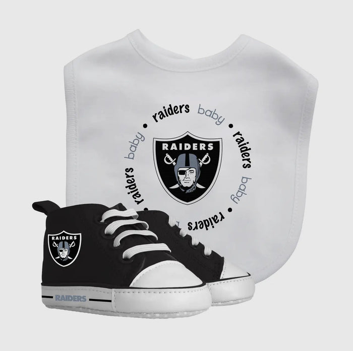 LAS VEGAS RAIDERS 2-PIECE BABY GIFT SET