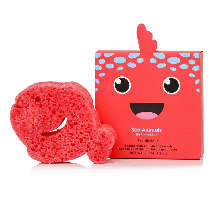 SPONGELLE: FIONA FISH BOXED BODY WASH INFUSED BUFFER