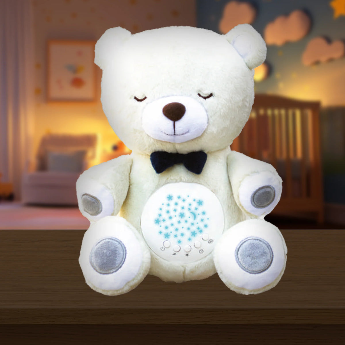 LUMIPETS®: BEAR - NURSERY SOUND SOOTHER BEAR NIGHT LIGHT
