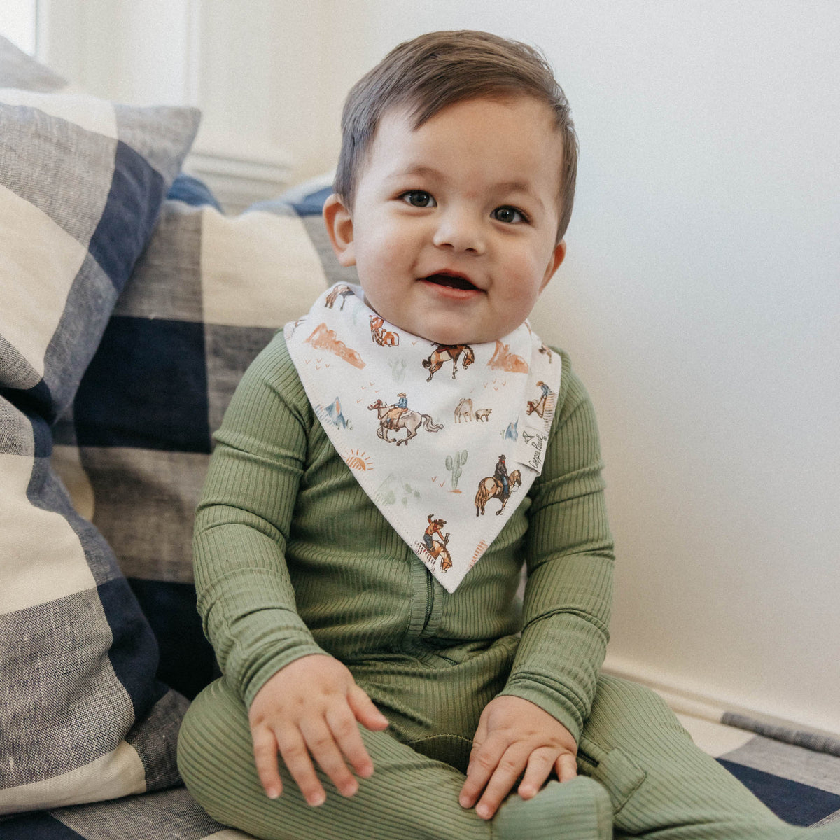 COPPER PEARL: BOONE BABY BANDANA BIBS (4-PACK)