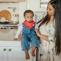 COPPER PEARL: BOONE BABY BANDANA BIBS (4-PACK)