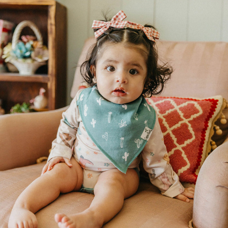 COPPER PEARL: CHEYENNE BABY BANDANA BIBS (4-PACK)