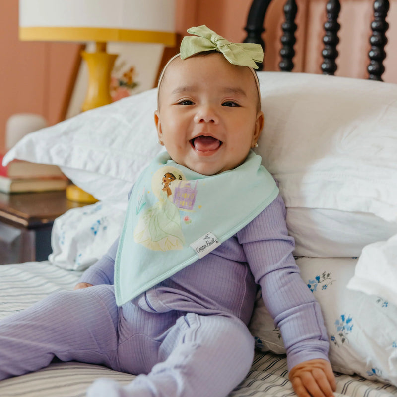 COPPER PEARL: DISNEY PRINCESS BABY BANDANA BIBS (6-PACK)
