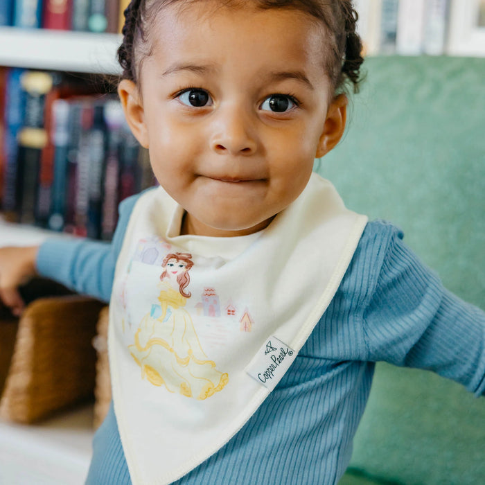 COPPER PEARL: DISNEY PRINCESS BABY BANDANA BIBS (6-PACK)