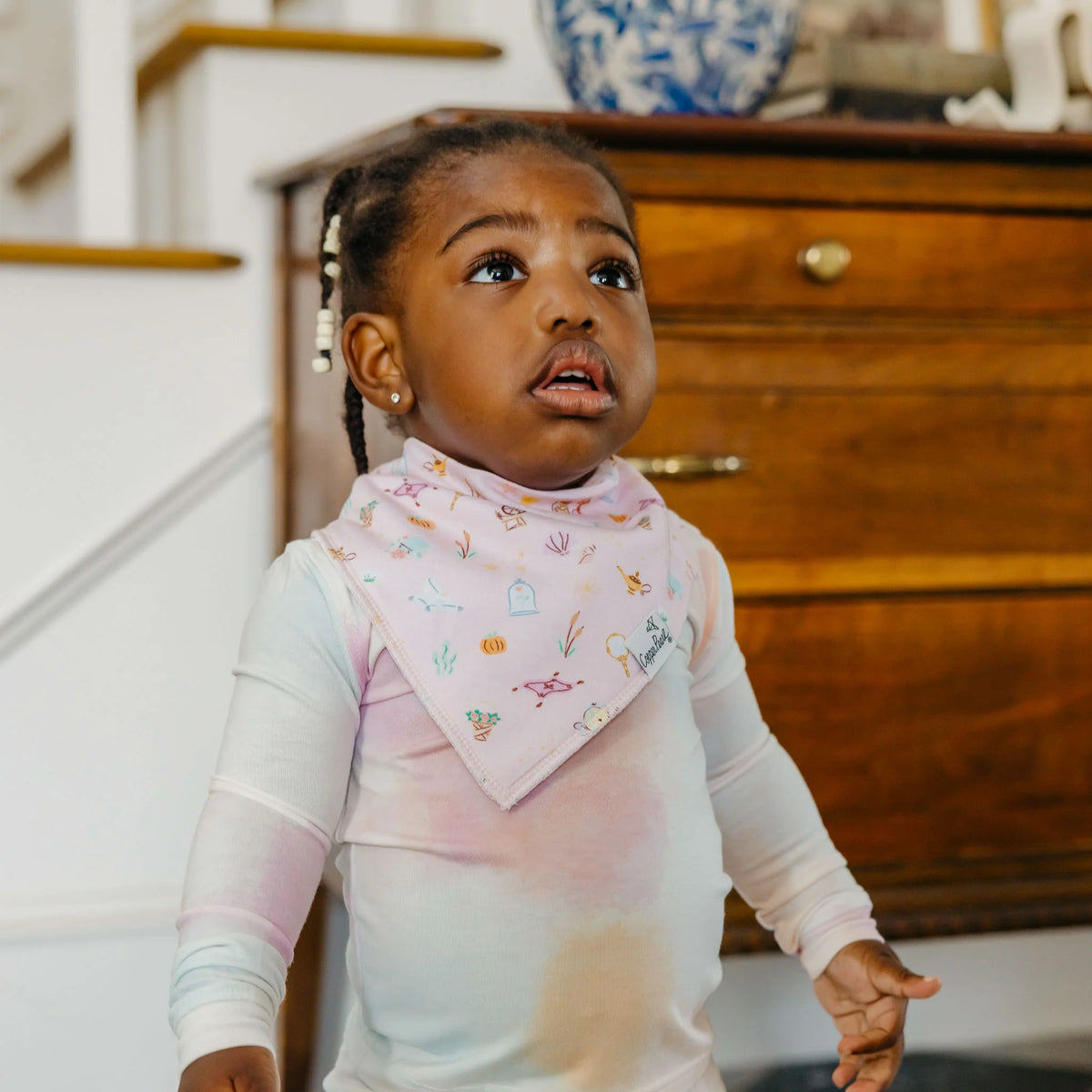 COPPER PEARL: DISNEY PRINCESS BABY BANDANA BIBS