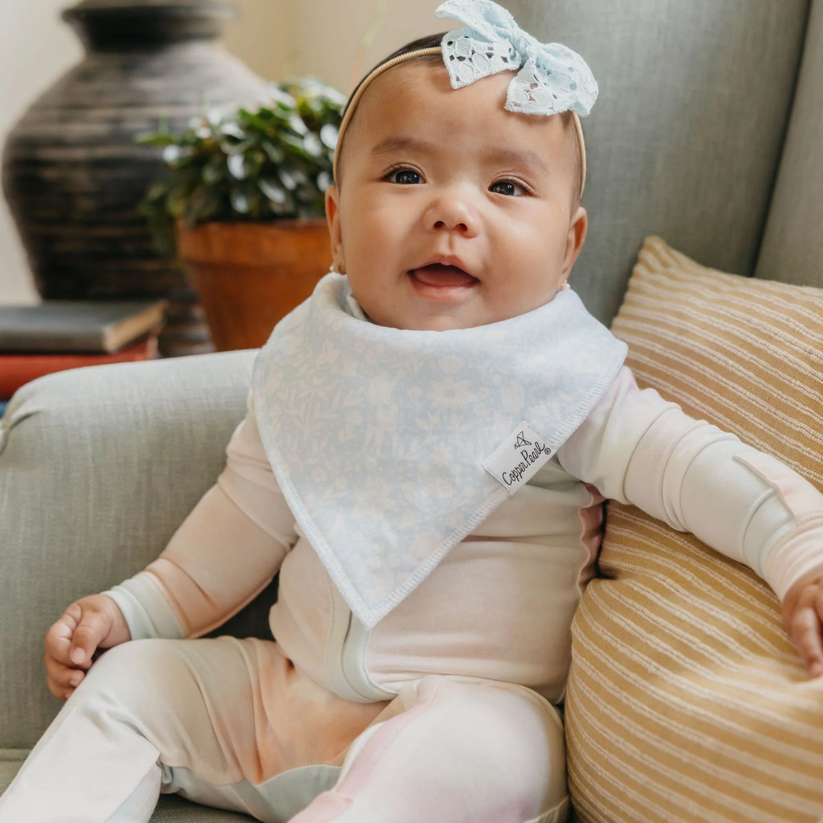 COPPER PEARL: DISNEY PRINCESS BABY BANDANA BIBS