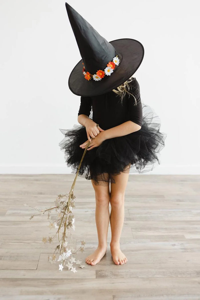 MILA & ROSE: BLACK 3/4 TUTU LEOTARD