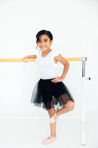 MILA & ROSE: BLACK TUTU SHORTS