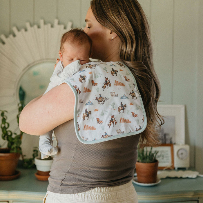 COPPER PEARL: BOONE PREMIUM BURP CLOTHS (3-PACK)