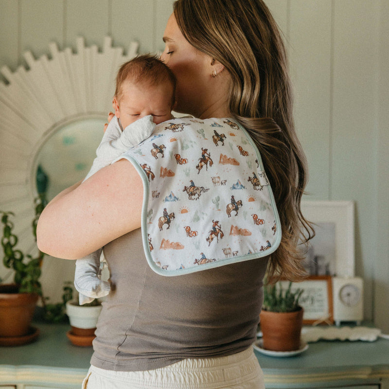 COPPER PEARL: BOONE PREMIUM BURP CLOTHS (3-PACK)