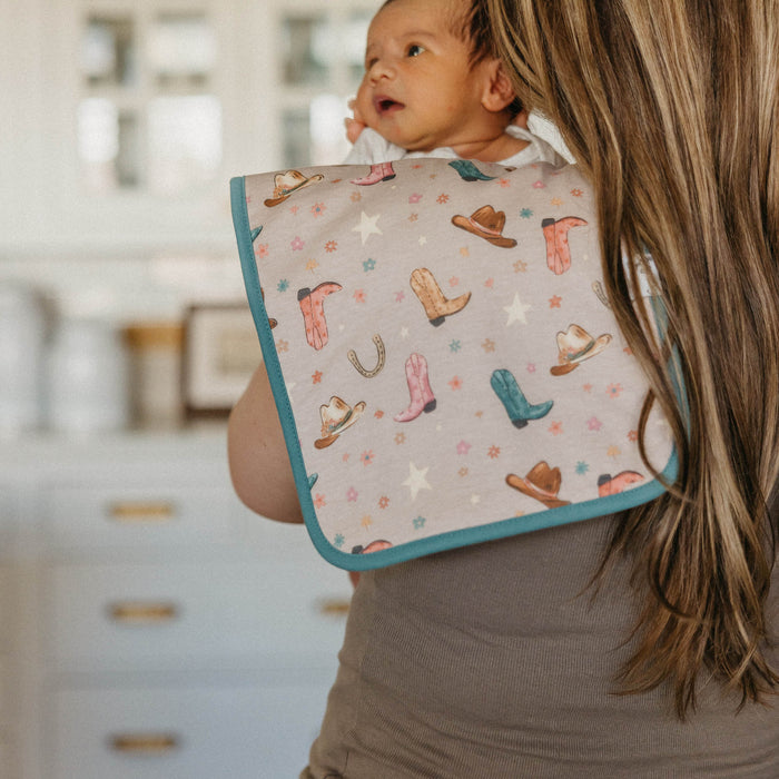 COPPER PEARL: CHEYENNE PREMIUM BURP CLOTHS (3-PACK)