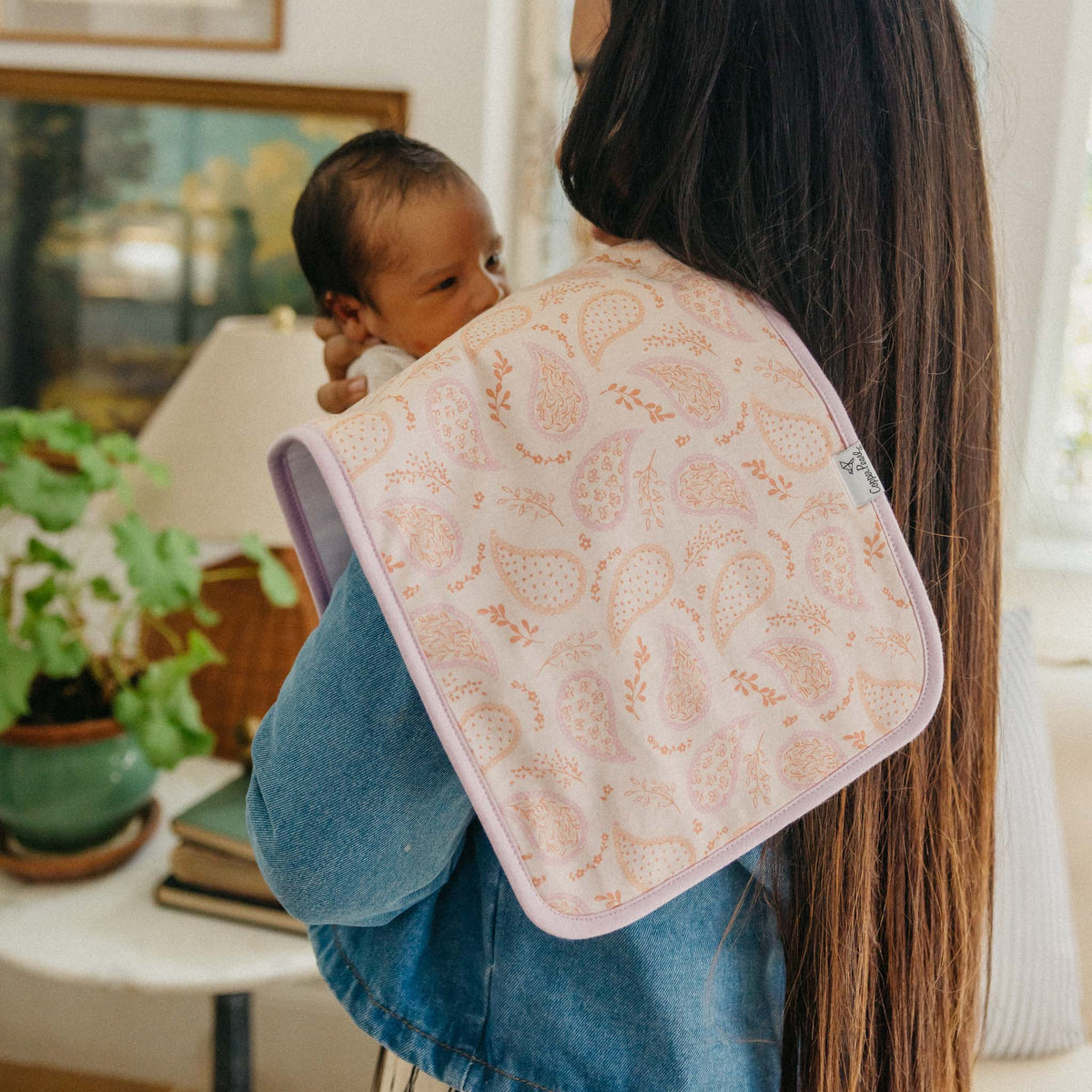 COPPER PEARL: CHEYENNE PREMIUM BURP CLOTHS (3-PACK)