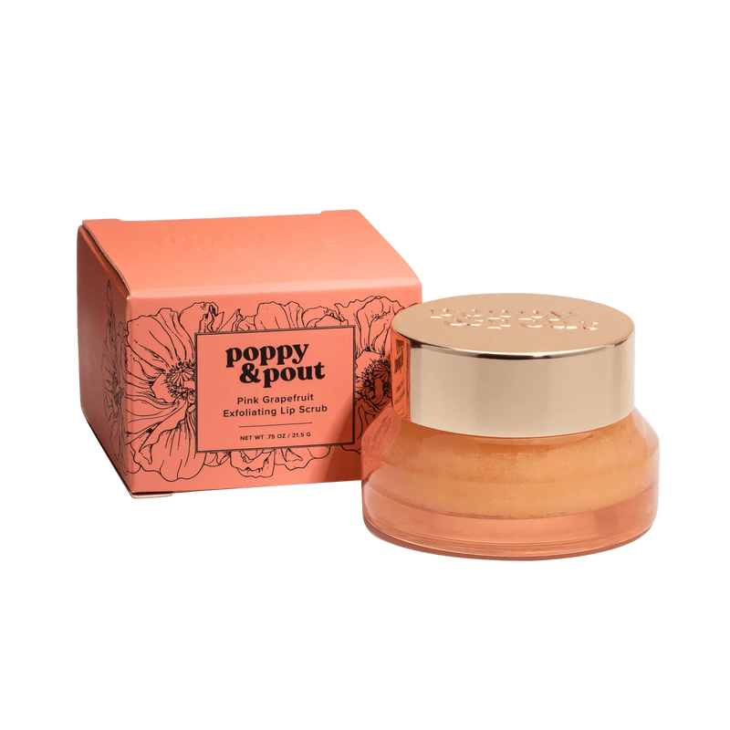 POPPY & POUT: LIP SCRUBS