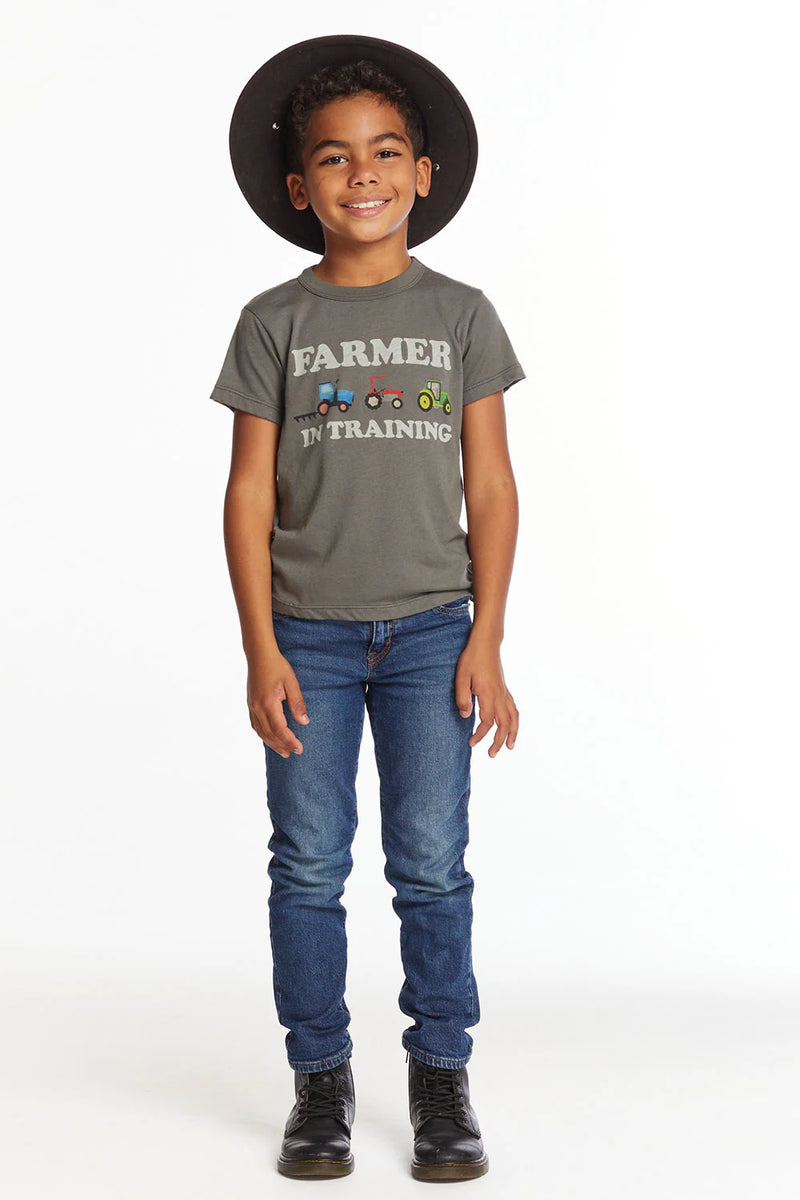 CHASER: FARMER IN TRAINING TEE - SAFARI