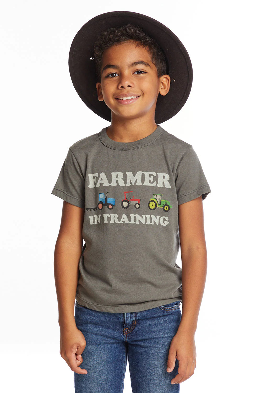 CHASER: FARMER IN TRAINING TEE - SAFARI