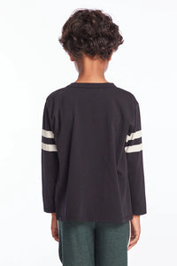 CHASER: CALL MY AGENT CLOUD JERSEY LONG SLEEVE - BLACK