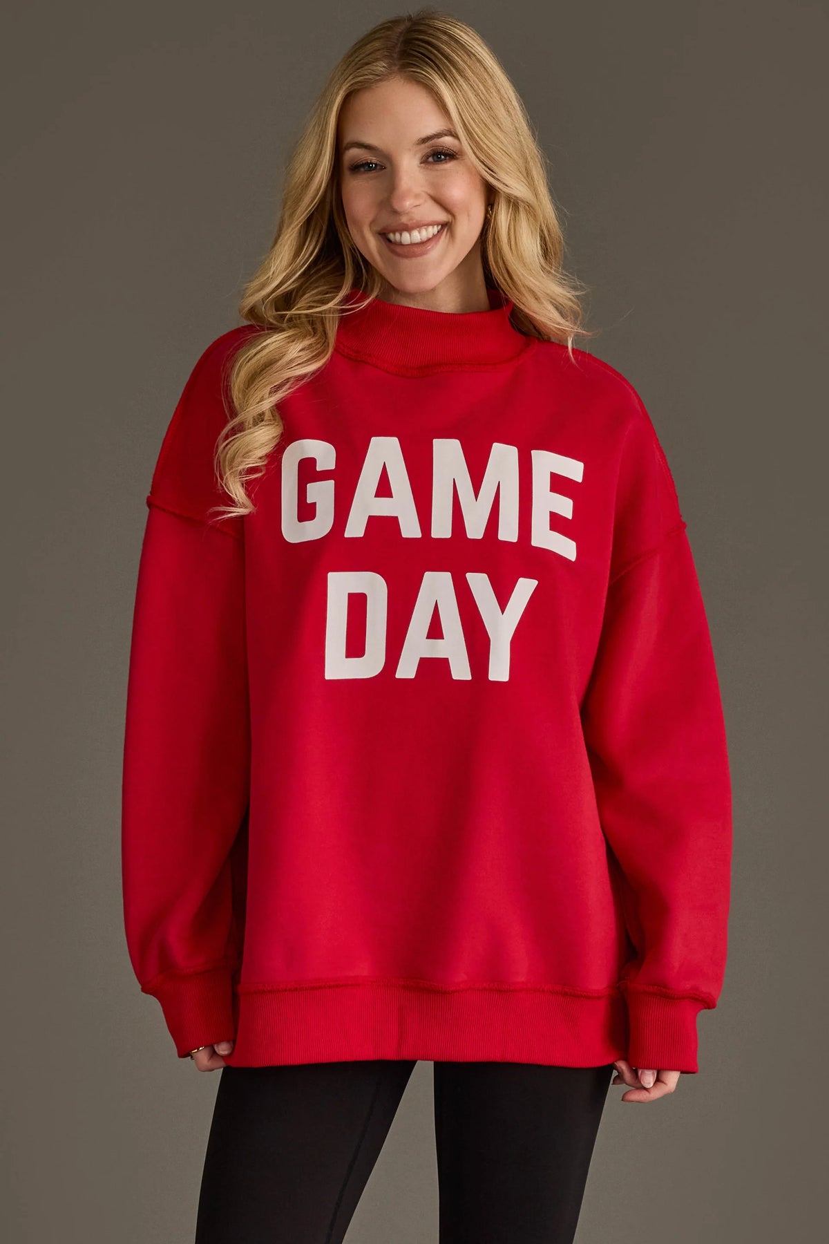 PANACHE: GAME DAY & SUNDAY FUNDAY REVERSIBLE SWEATSHIRT