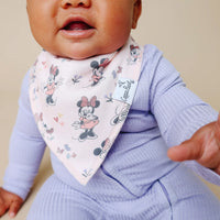 COPPER PEARL: MINNIE MOUSE BANDANA BIB SET (4-PACK)