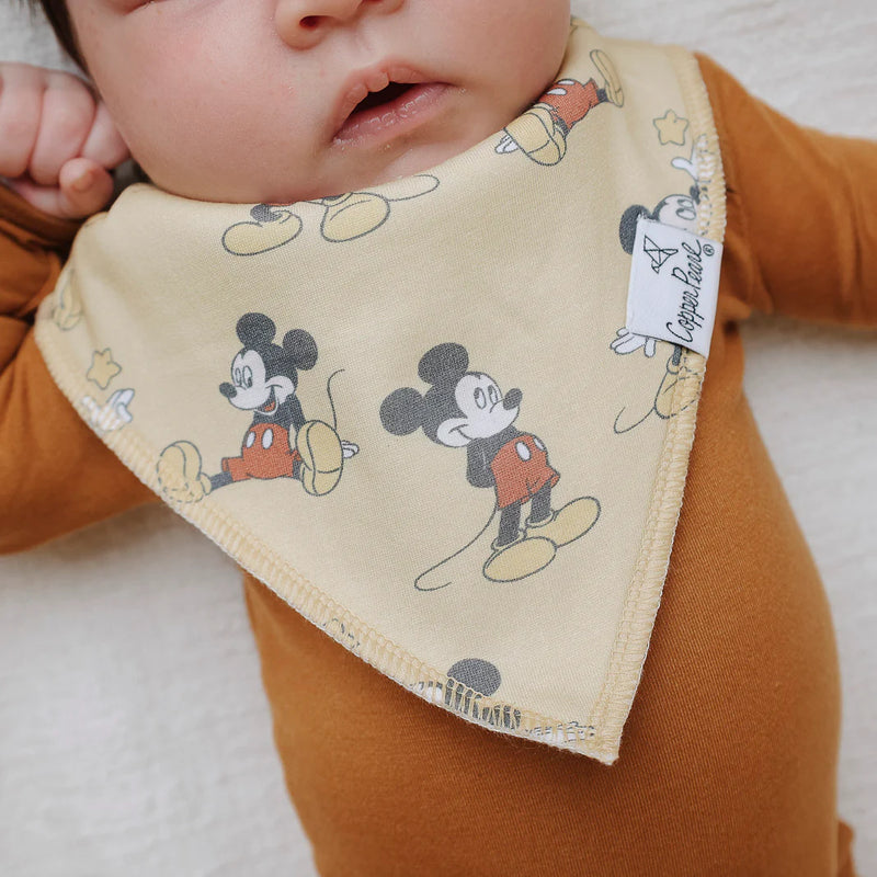 COPPER PEARL: MICKEY MOUSE AND FRIENDS BABY BANDANA BIBS (4-PACK)