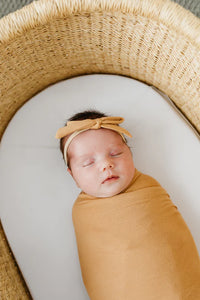 COPPER PEARL: DUNE RIBBON NYLON BOW