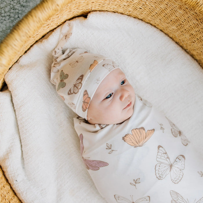 COPPER PEARL: LUNA TOP KNOT HAT