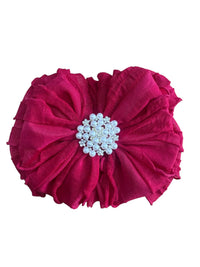 ROCKIN ROYALTY: PEARL RUFFLED BABY HEADBAND