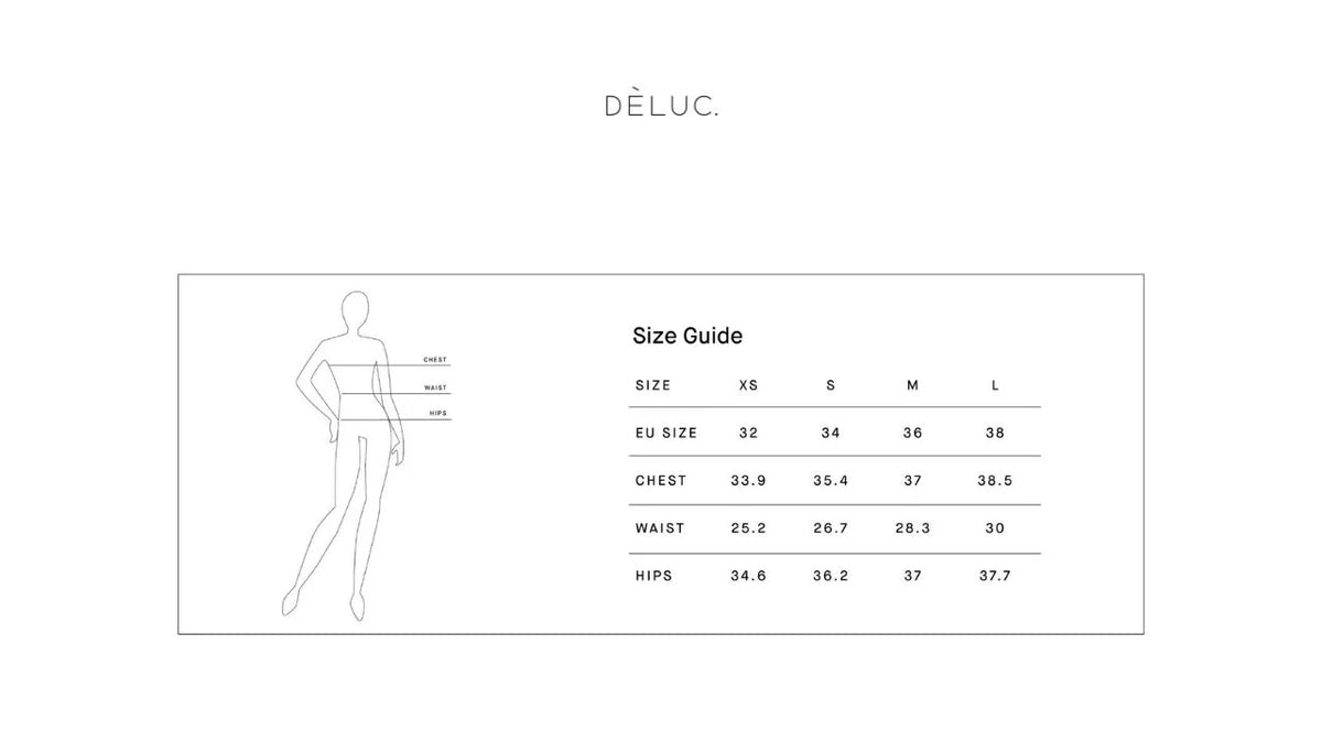 DELUC: LIGUSTRUM LONG SLEEVE DRESS - ONYX GREY